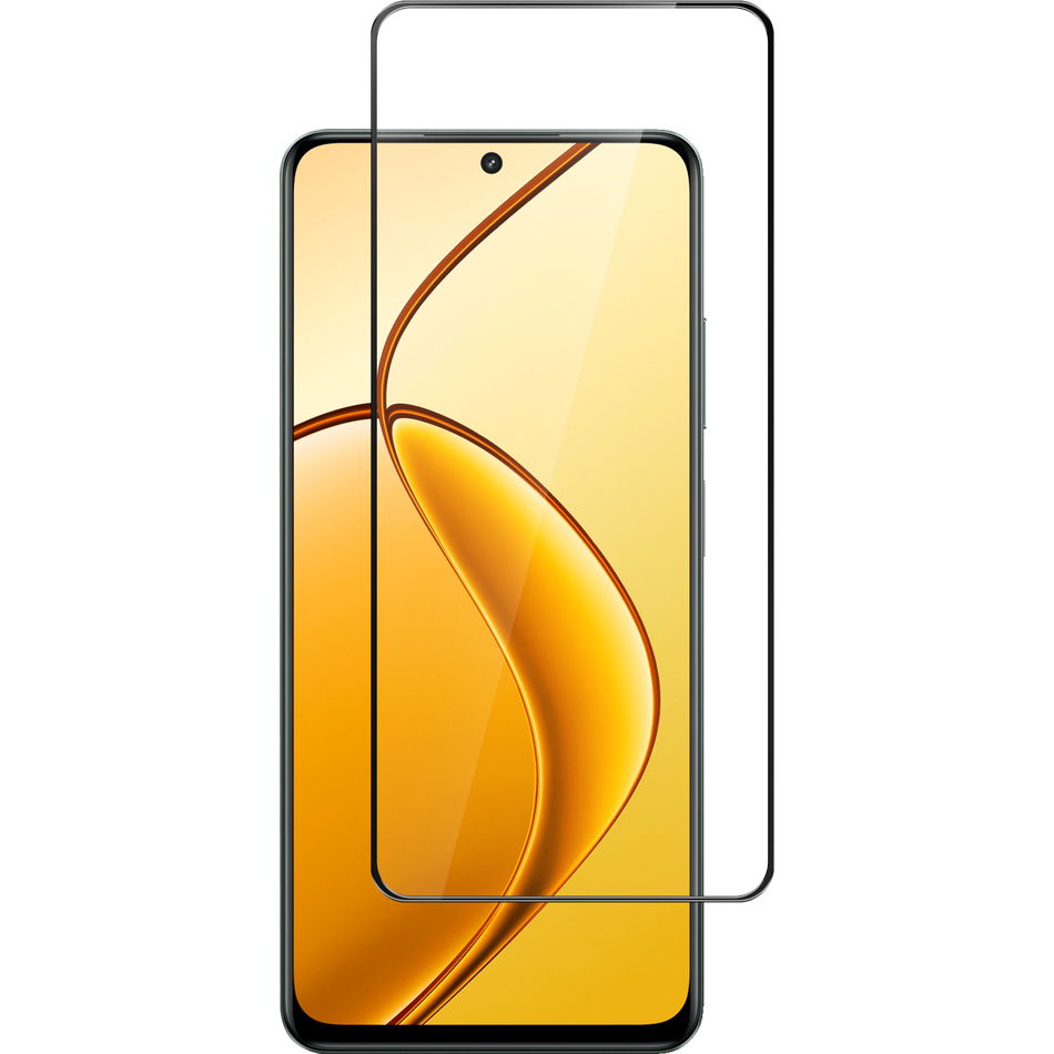 Защитное стекло BoraSCO Full Cover Full Glue для Realme C71 Black