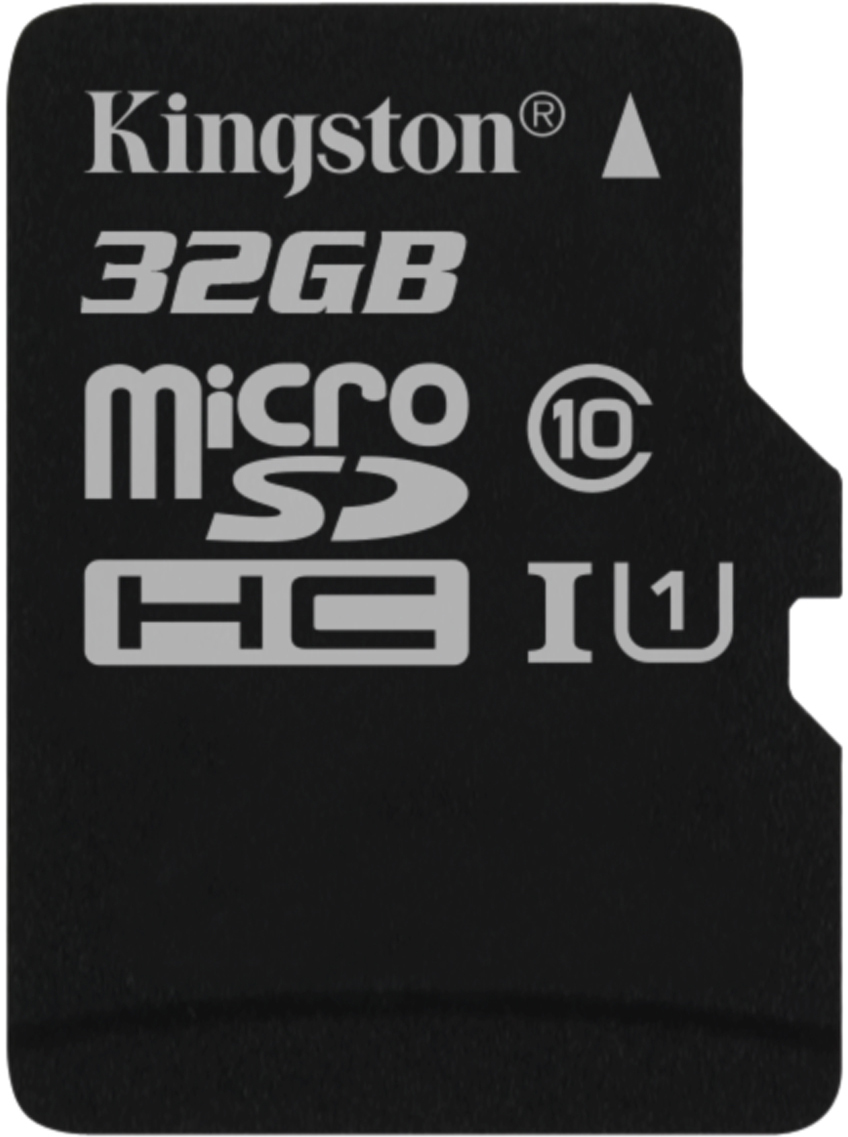 Карта памяти Kingston Canvas Select microSDHC UHS-I 32GB Class 10 SDCS/32GBSP карта памяти microsdhc 32gb kingston class4 без адаптера sdc4 32gbsp
