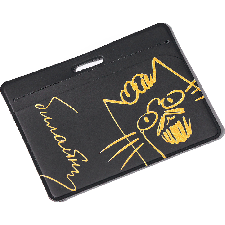 Картхолдер «Пушечех» чёрный