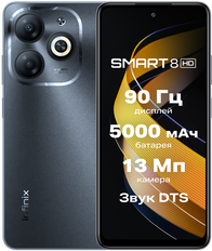 Изображение товара Смартфон Infinix Smart 8 3/64GB Black