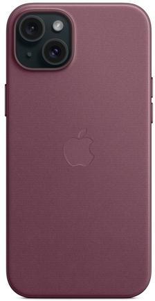 Клип-кейс Apple FineWoven Case with MagSafe для iPhone 15 Plus Mulberry