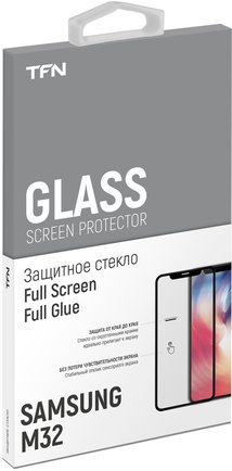 Защитное стекло TFN Full Screen 2.5D для Samsung Galaxy M32 Black