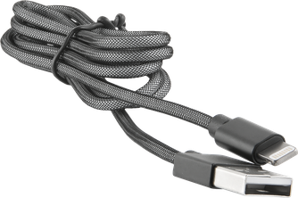Кабель Red Line Fishnet USB to Apple Lightning Black
