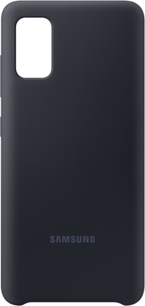 Клип-кейс Samsung Silicone Cover A41 Black