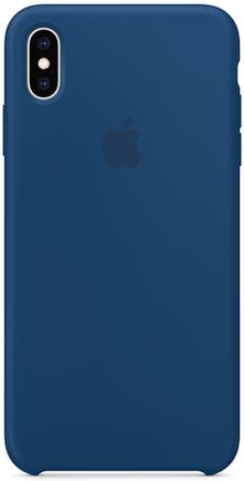 Клип-кейс Apple Silicone Case для iPhone Xs Max «Морской горизонт»