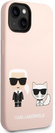 Клип-кейс Karl Lagerfeld & Choupette для Apple iPhone 14 Plus Pink