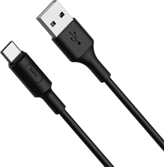 Кабель Hoco RA1 USB to USB-C 1m Black