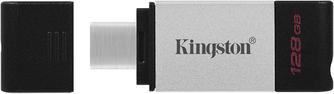 USB-накопитель Kingston DataTraveler 80 128GB Silver