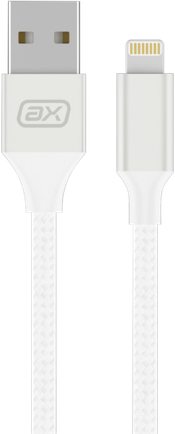 Кабель AXXA USB to Apple Lightning 1m White