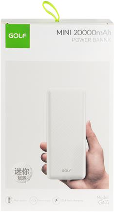 Портативное зарядное устройство Red Line Golf G44 20000mAh White