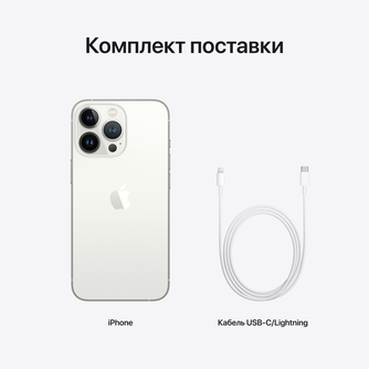 Смартфон Apple iPhone 13 Pro 256GB Серебристый