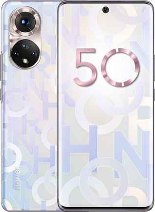 Смартфон Honor 50 8/128GB Перламутровый-лого