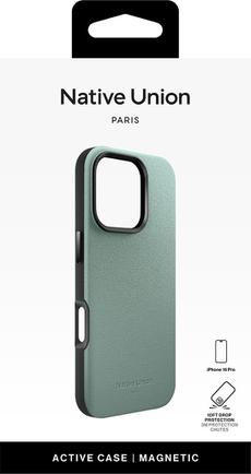 Клип-кейс Native Union Active Case для Apple iPhone 16 Pro Slate Green