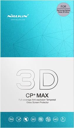 Защитное стекло Nillkin 3D СP+ Max для Samsung Galaxy Note 20 Ultra 0.33mm Black