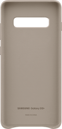 Клип-кейс Samsung Leather Cover S10+ Gray