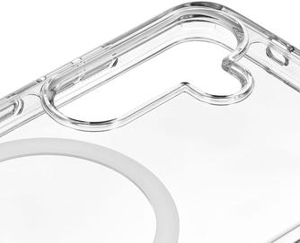 Клип-кейс uBear Real Mag Case для Samsung Galaxy S25+ Transparent
