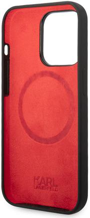 Клип-кейс Karl Lagerfeld Choupette Magsafe для Apple iPhone 14 Pro Max Black