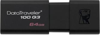 USB-накопитель Kingston DataTraveler 100 G3 64GB Black