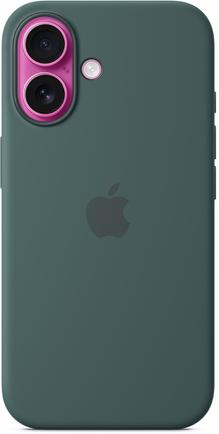 Клип-кейс Apple Silicone Case with MagSafe для Apple iPhone 16 Lake Green