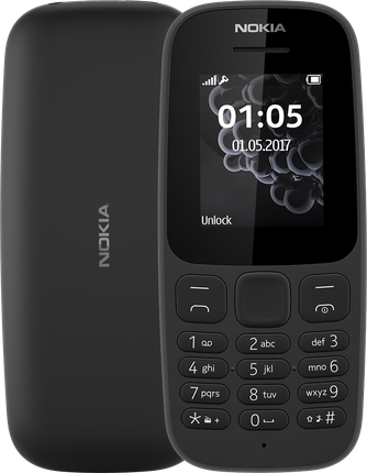 Мобильный телефон Nokia 105 TA-1203 Black