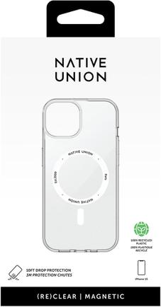 Клип-кейс Native Union (Re)Clear для Apple iPhone 15 Transparent