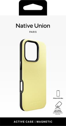 Клип-кейс Native Union Active Case для Apple iPhone 16 Pro Max Lemon