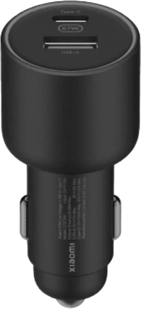 Изображение товара Автомобильное зарядное устройство Xiaomi 67W Car Charger Black
