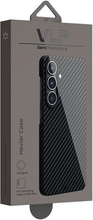 Клип-кейс VLP Kevlar Case с MagSafe для Samsung Galaxy S25+ Black