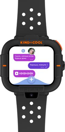 Умные часы Elari KidPhone «Маша и Медведь» Чёрные