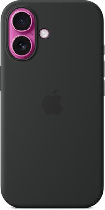 Клип-кейс Apple Silicone Case with MagSafe для Apple iPhone 16 Black