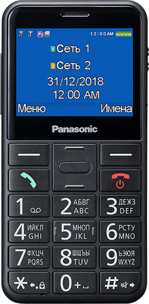 Мобильный телефон Panasonic KX-TU150 Dual SIM Black