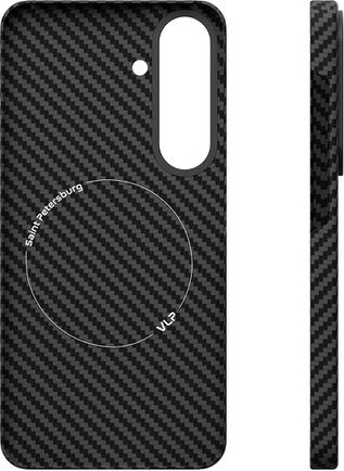 Клип-кейс VLP Kevlar Case с MagSafe для Samsung Galaxy S25+ Black
