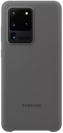 Клип-кейс Samsung Silicone Cover S20 Ultra Gray