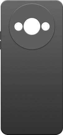 Изображение товара Клип-кейс BoraSCO Silicone Case для Xiaomi Redmi A3/A3X чёрный легкий защита