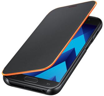 Чехол-книжка Samsung Neon Flip Cover A3 (2017) Black