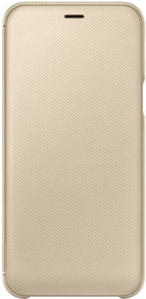 Чехол-книжка Samsung Wallet Cover A6 (2018) Gold