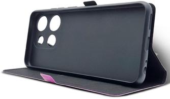 Чехол-книжка BoraSCO для TECNO POP 7 Purple