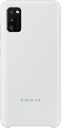 Клип-кейс Samsung Silicone Cover A41 White