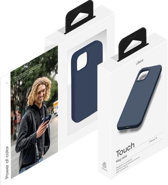 Клип-кейс uBear Touch Mag Case для Apple iPhone 15 Dark Blue