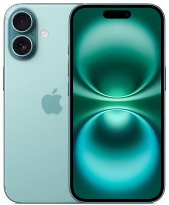 Смартфон Apple iPhone 16 256GB Teal (Nano+eSIM, без RuStore)