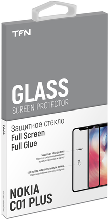 Защитное стекло TFN для Nokia C01 Plus глянцевое