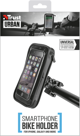 Чехол для велосипеда Trust Weatherproof Bike Holder для смартфонов 5.7" Black