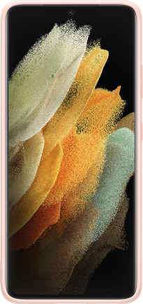 Клип-кейс Samsung Silicone Cover S21 Ultra Pink
