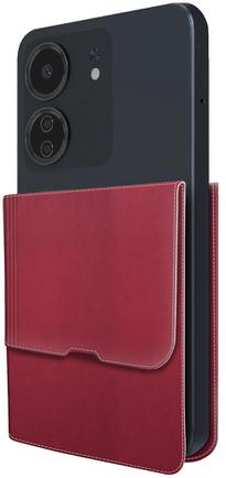 Чехол-книжка BoraSCO для смартфона 6.1-6.9" Red