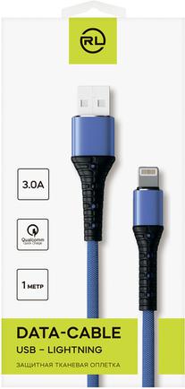 Кабель Red Line USB to Apple Lightning 1m Blue