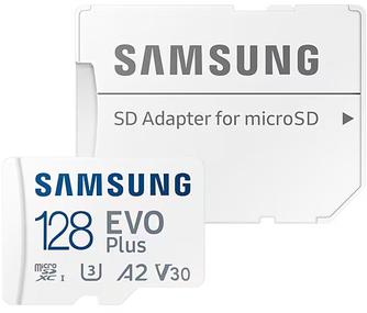 Изображение товара Карта памяти microSDXC Samsung Evo Plus 128GB с адаптером U3 UHS-I