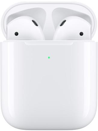 Наушники Apple AirPods в футляре с возможностью беспроводной зарядки (2019)