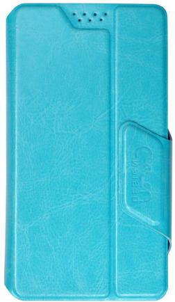 Чехол-книжка Clever SlideUp S для смартфонов 3.5''-4.3'' Blue
