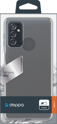 Клип-кейс Deppa Gel Color для Samsung Galaxy M52 Transparent
