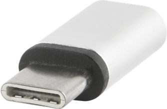 Адаптер Red Line microUSB to USB Type-C Silver